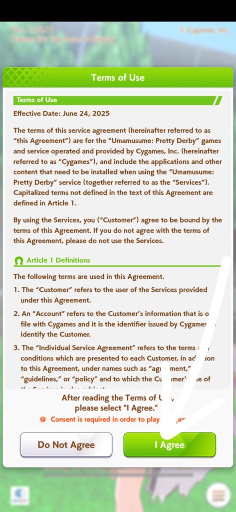 umamusume pretty derby google play store app page