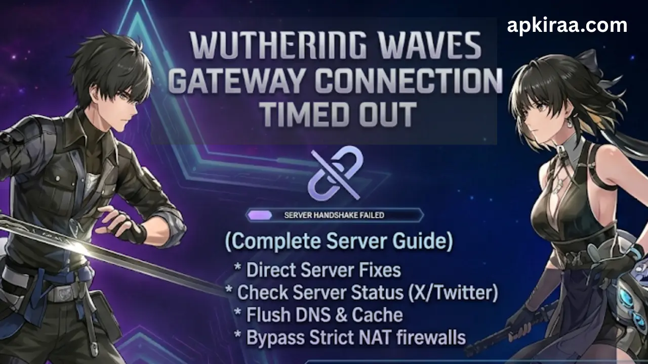 How to Fix Wuthering Waves Gateway Connection Timed Out (Complete Server Guide)