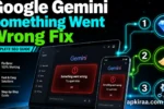 Google Gemini something went wrong fix