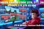 How to fix Roblox Error Code 279, 277, and 266 connection failed issues on PC and mobile